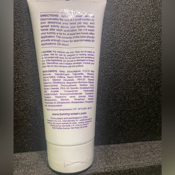 Savvier Thermal Accelerator Tummy Tuck Miracle Slimming Cream 6 oz As Seen On TV - Picture 9 of 14